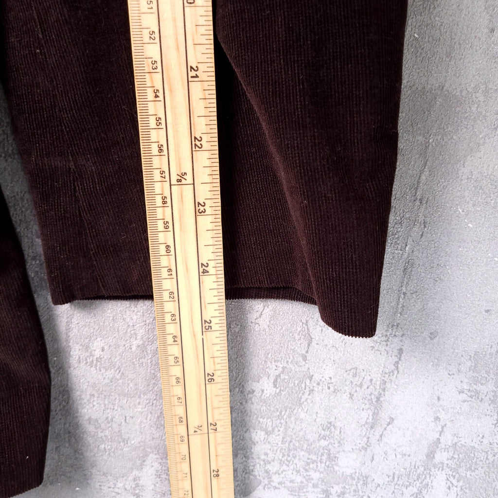 Lauren Ralph Lauren Corduroy Blazer Jacket Mens 42R Reg Fit Brown Elbow