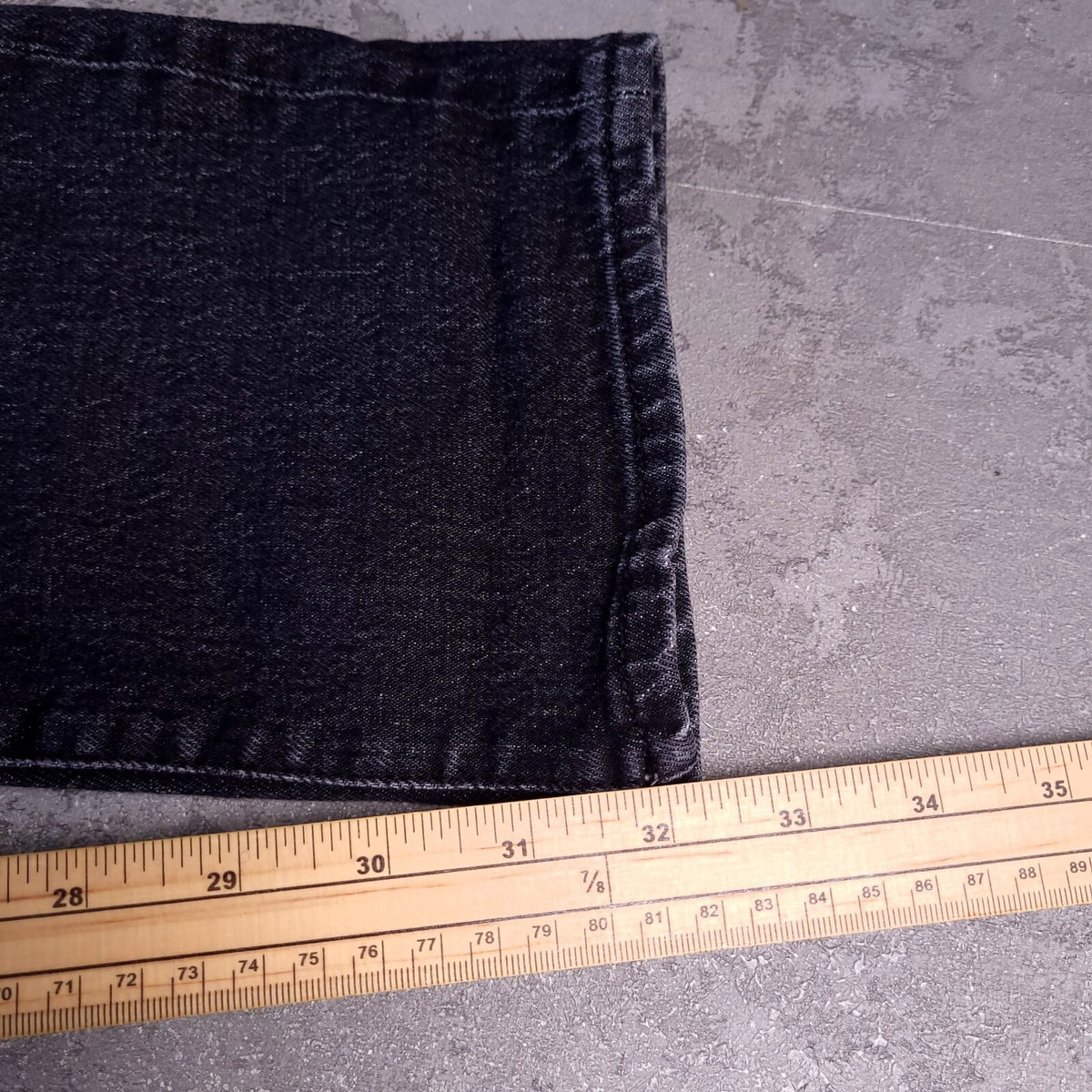 PS Paul Smith Jeans Mens 33L Black Denim Slim Fit Dark Wash Stretch