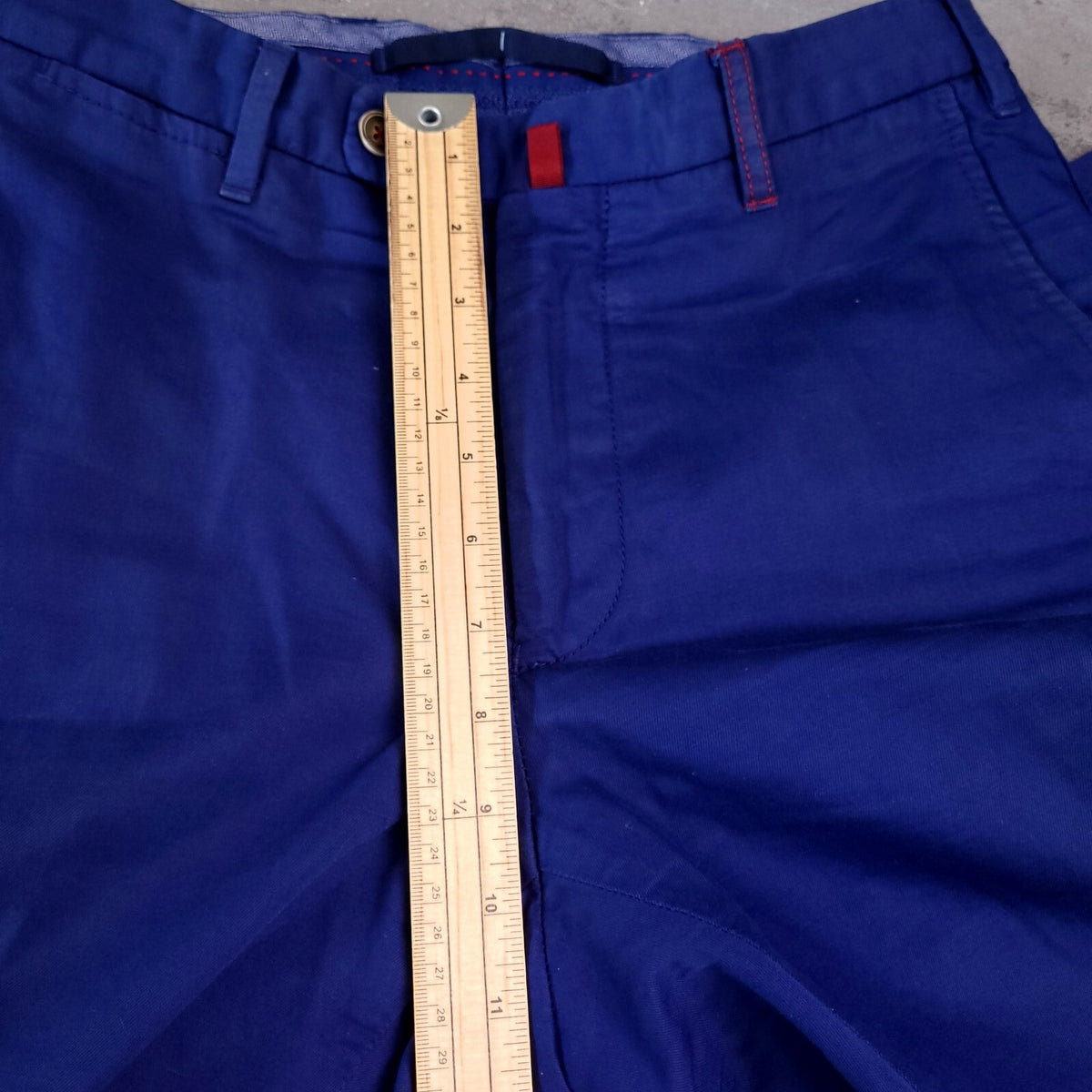 Trotter & Deane Trousers Chinos Mens W30 L28 Regular Fit Blue Limited Edition