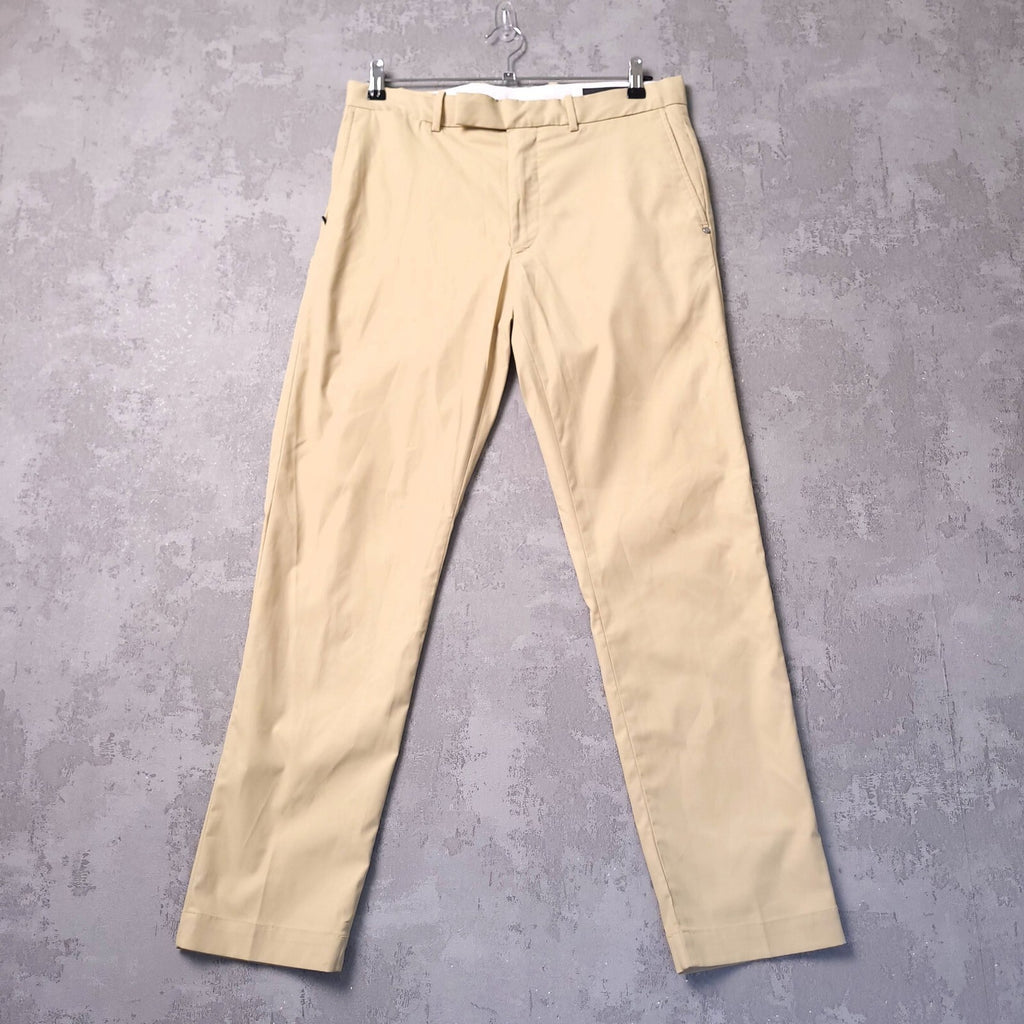 RLX Ralph Lauren Trousers Mens W32 L30 Slim Fit Beige Chinos Golf Performance