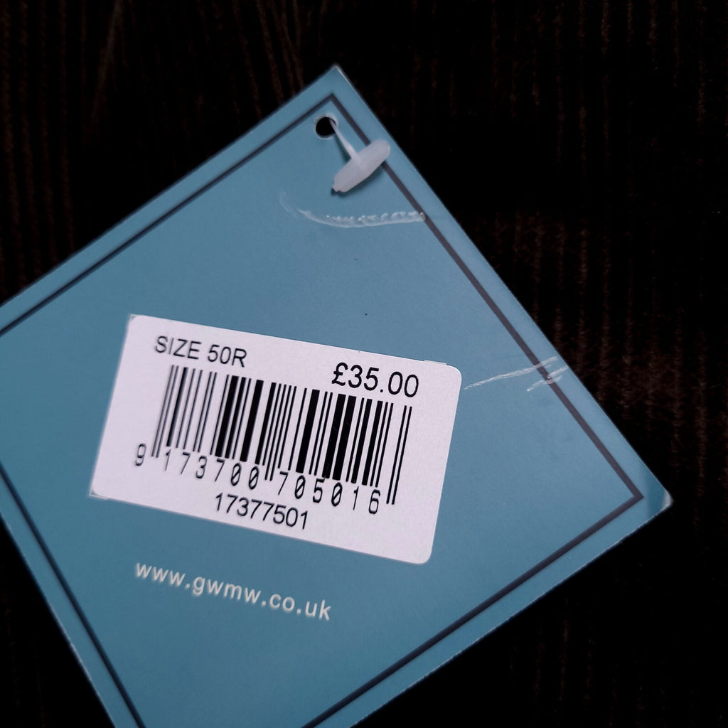 Greenwoods Escape Corduroy Trousers Mens 50R Regular Fit Brown Cotton Cords