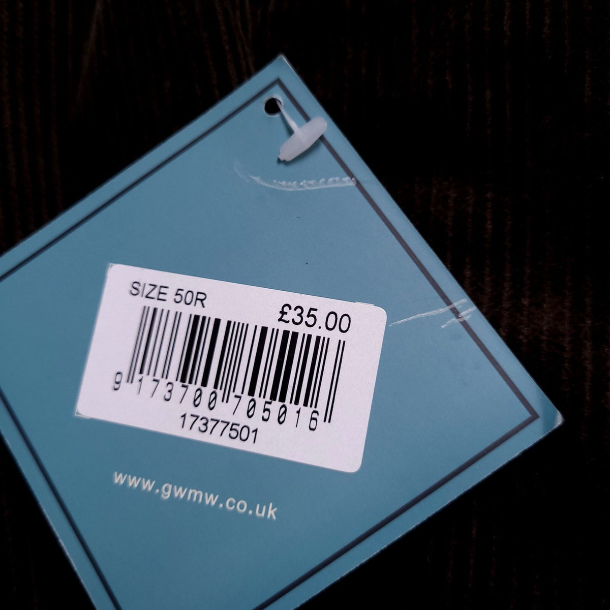 Greenwoods Escape Corduroy Trousers Mens 50R Regular Fit Brown Cotton Cords