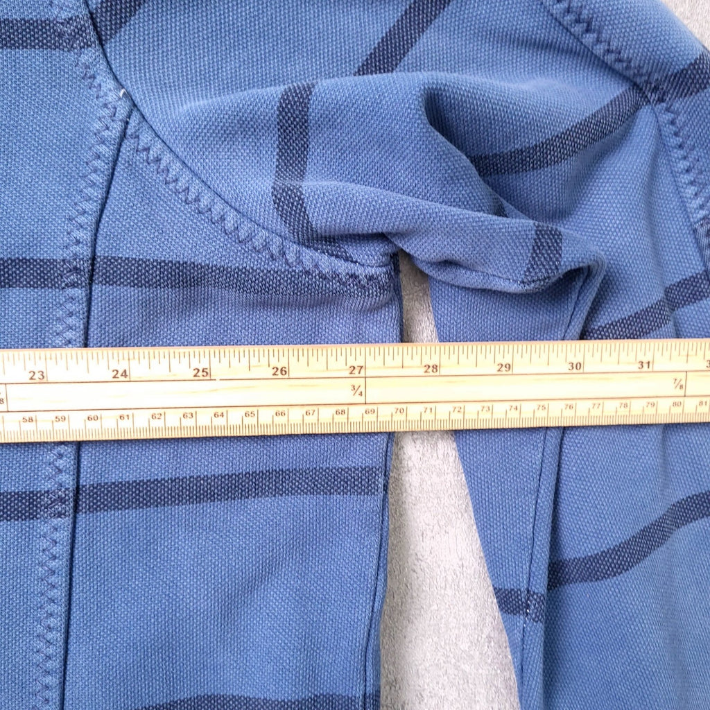 Fat Face Airlie Quarter Zip Jumper Mens 2XL XXL Blue Stripe Cotton