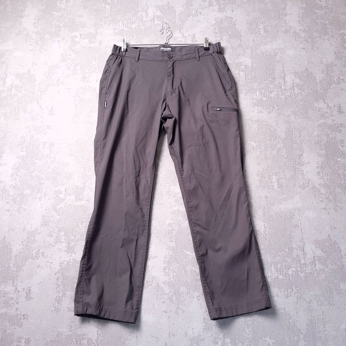 Craghoppers Prostretch Walking Trousers Mens 36S Regular Fit Grey Hiking Outdoor