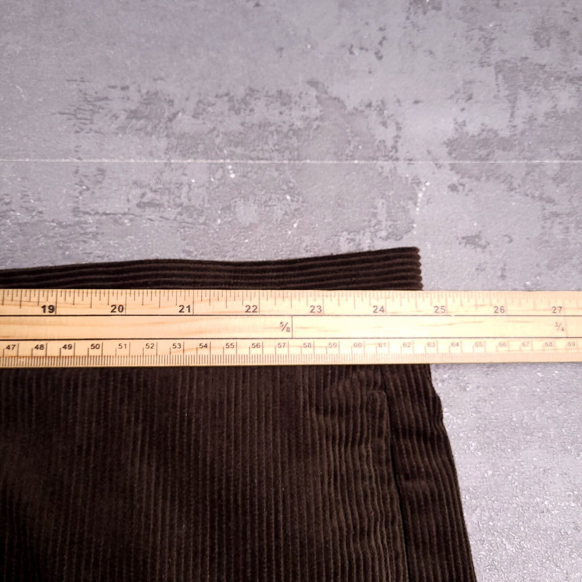 Greenwoods Escape Corduroy Trousers Mens 50R Regular Fit Brown Cotton Cords