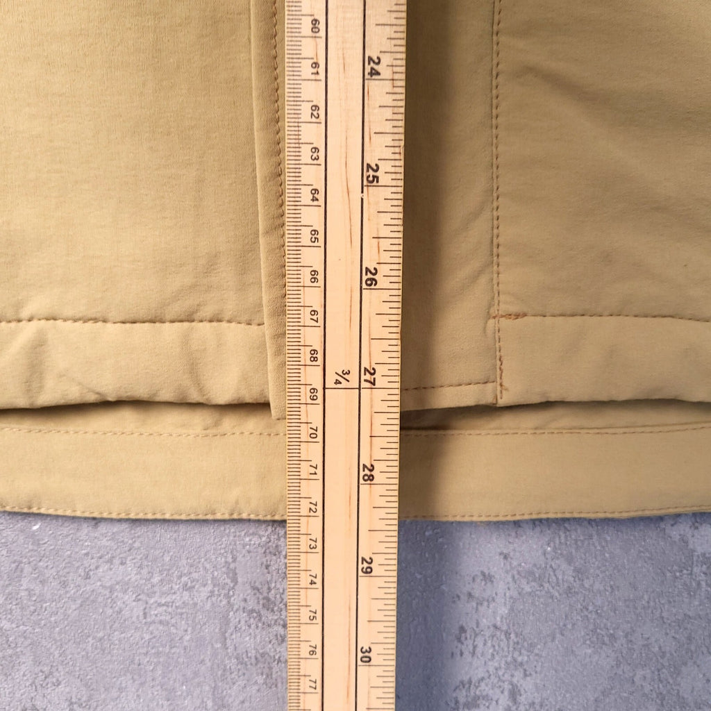 Rohan Crossborder Jacket Mens Small Tan Stretch Mesh Lined Windbreaker
