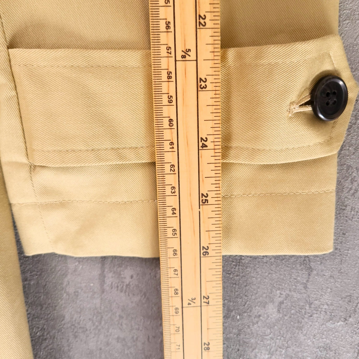 Marks & Spencer Trench Coat Mens Large Regular Fit Beige Belted Shower Resistant