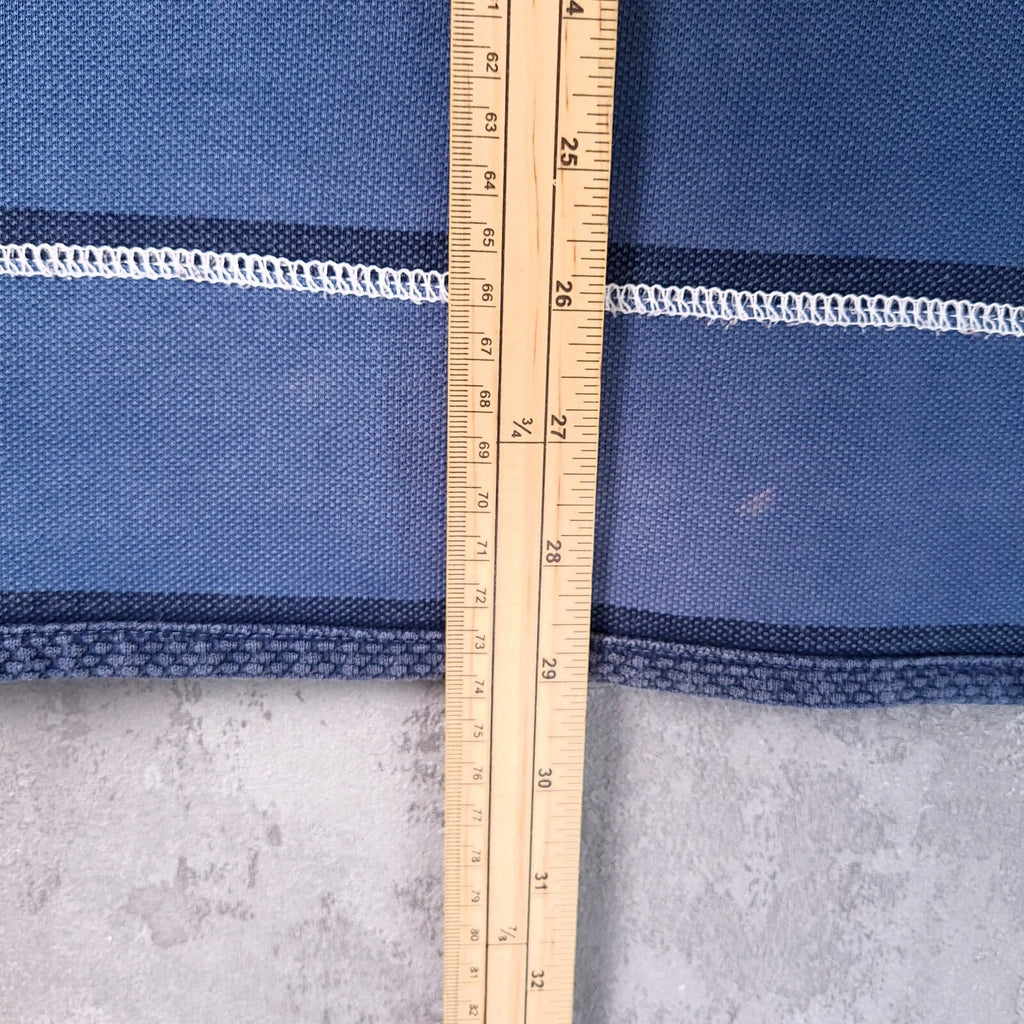 Fat Face Airlie Quarter Zip Jumper Mens 2XL XXL Blue Stripe Cotton