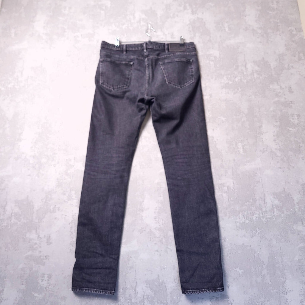 PS Paul Smith Jeans Mens 33L Black Denim Slim Fit Dark Wash Stretch
