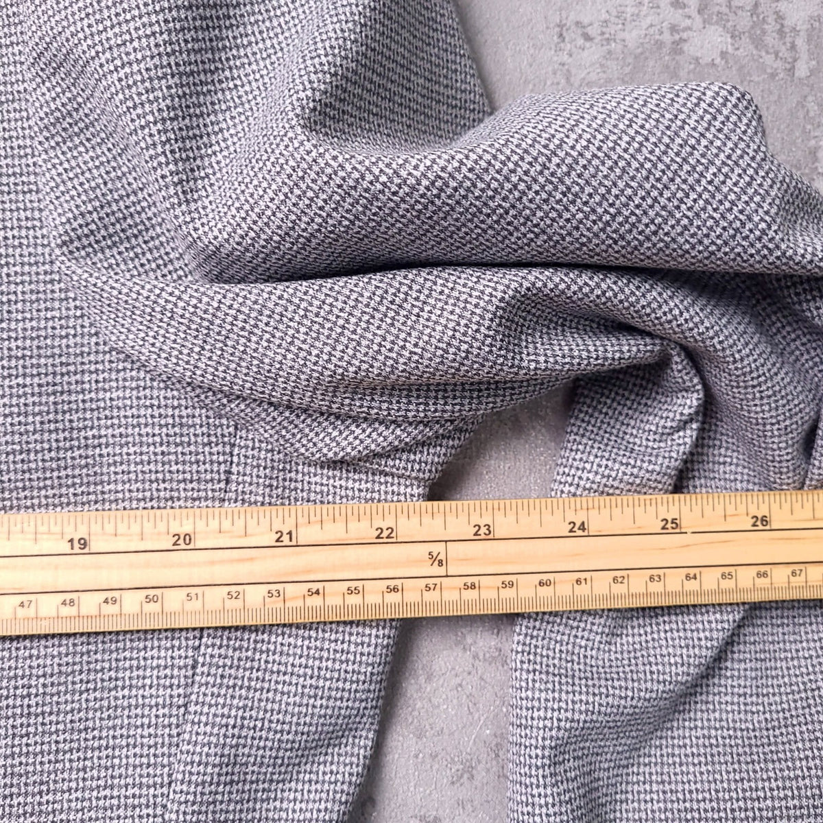 Next Blazer Jacket Mens 44R Slim Fit Grey Check Double Breasted Sport Coat