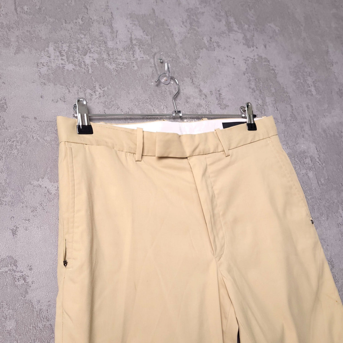 RLX Ralph Lauren Trousers Mens W32 L30 Slim Fit Beige Chinos Golf Performance