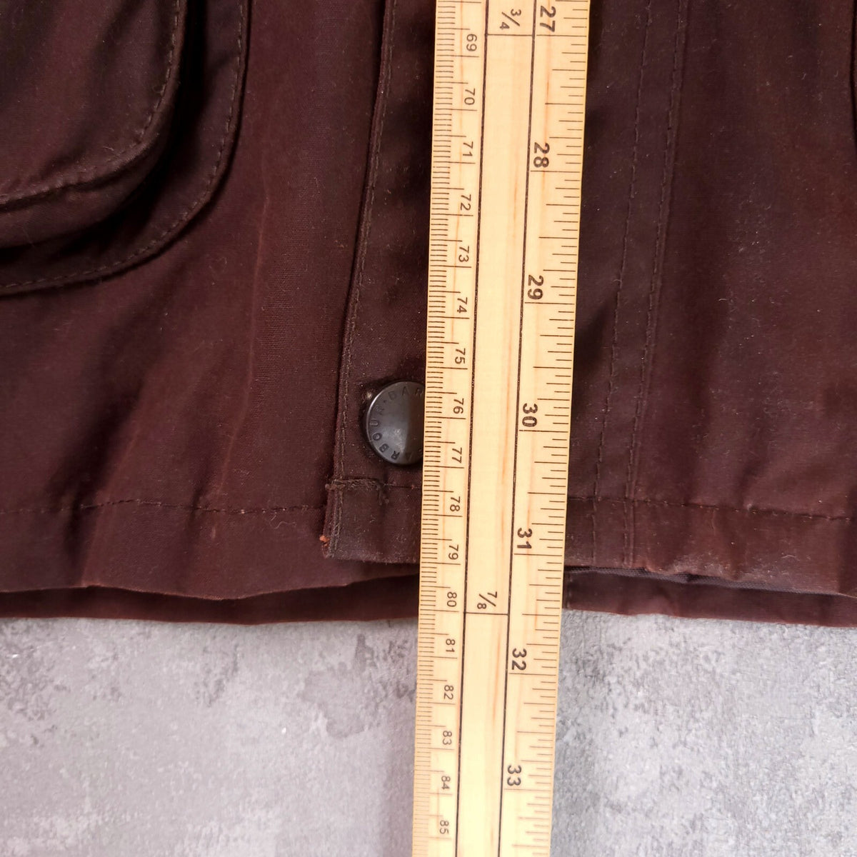 Barbour Corbridge Wax Jacket Mens XXL Regular Fit Brown Quilted Field Coat