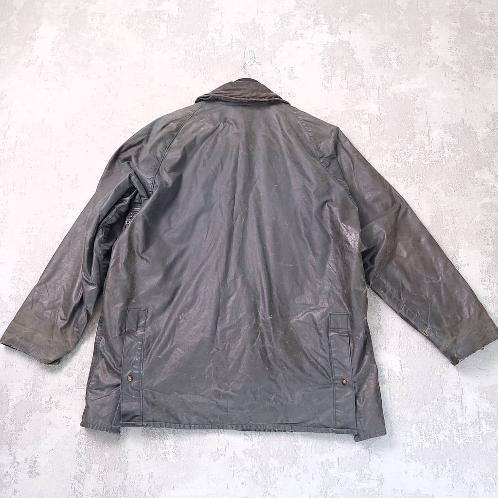 Barbour Wax Bedale Jacket Mens C48 Regular Olive Green Country Vintage