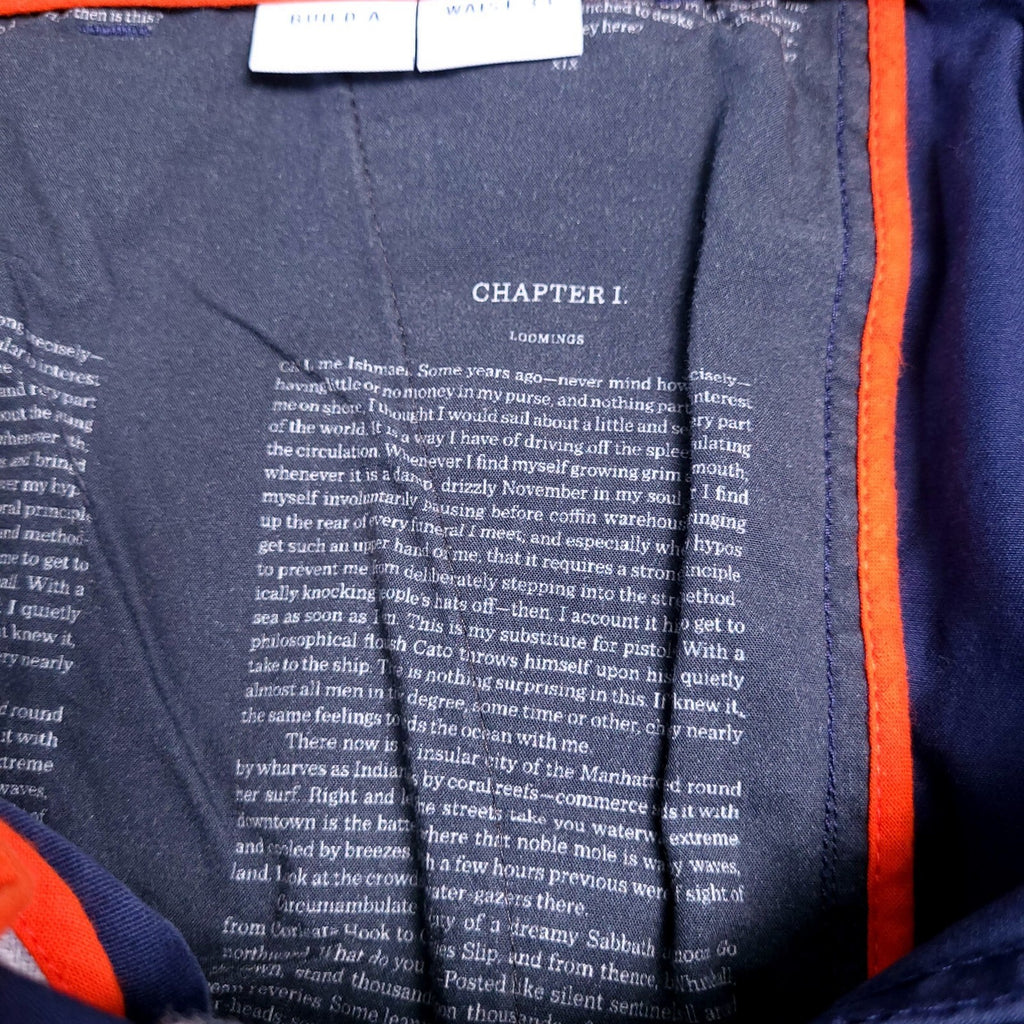 Spoke Heroes Chinos Trousers Build A Mens W33 L28 Regular Fit Navy Blue