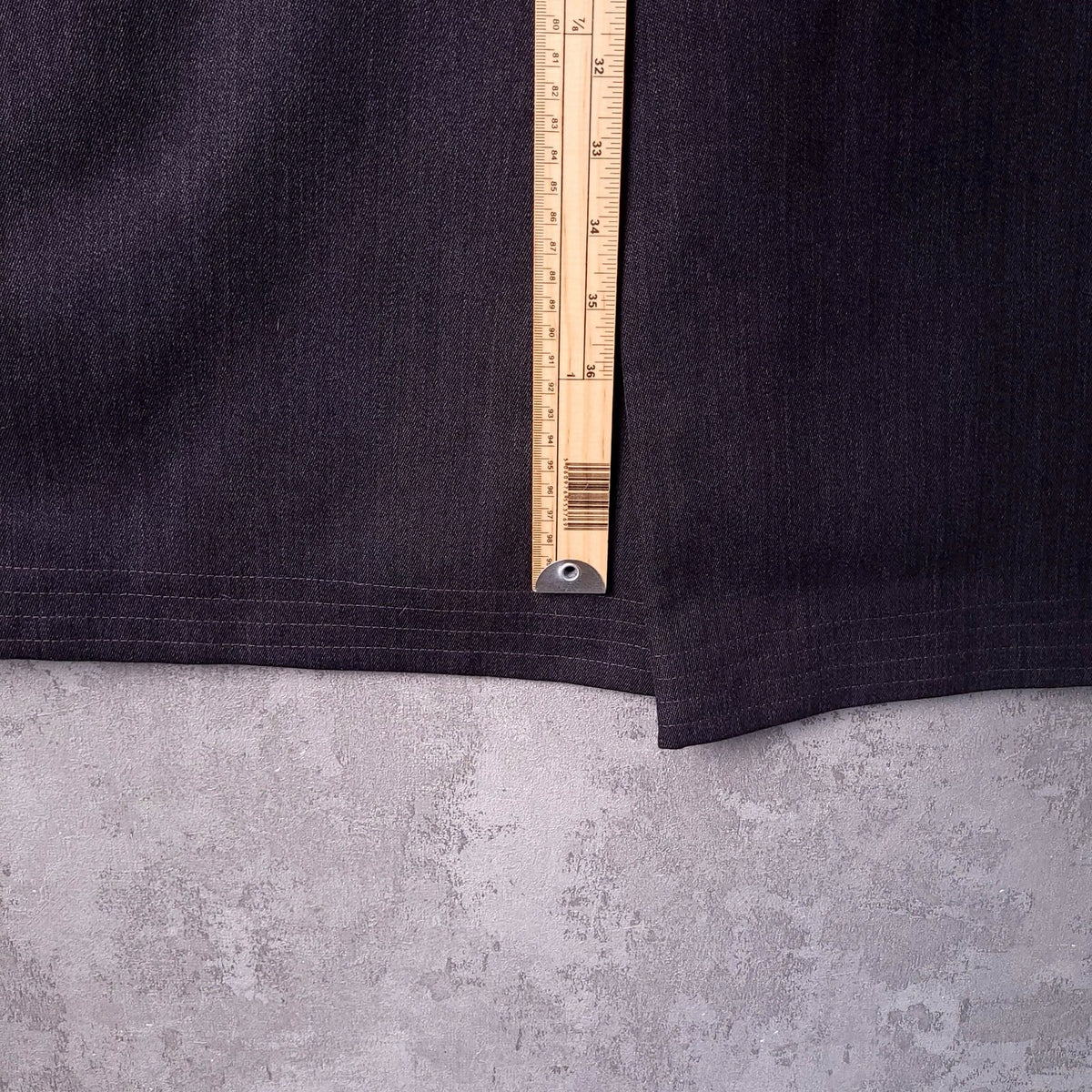 Samuel Windsor Wool Overcoat Mens 42R Reg Fit Grey Velvet Collar Crombie Coat