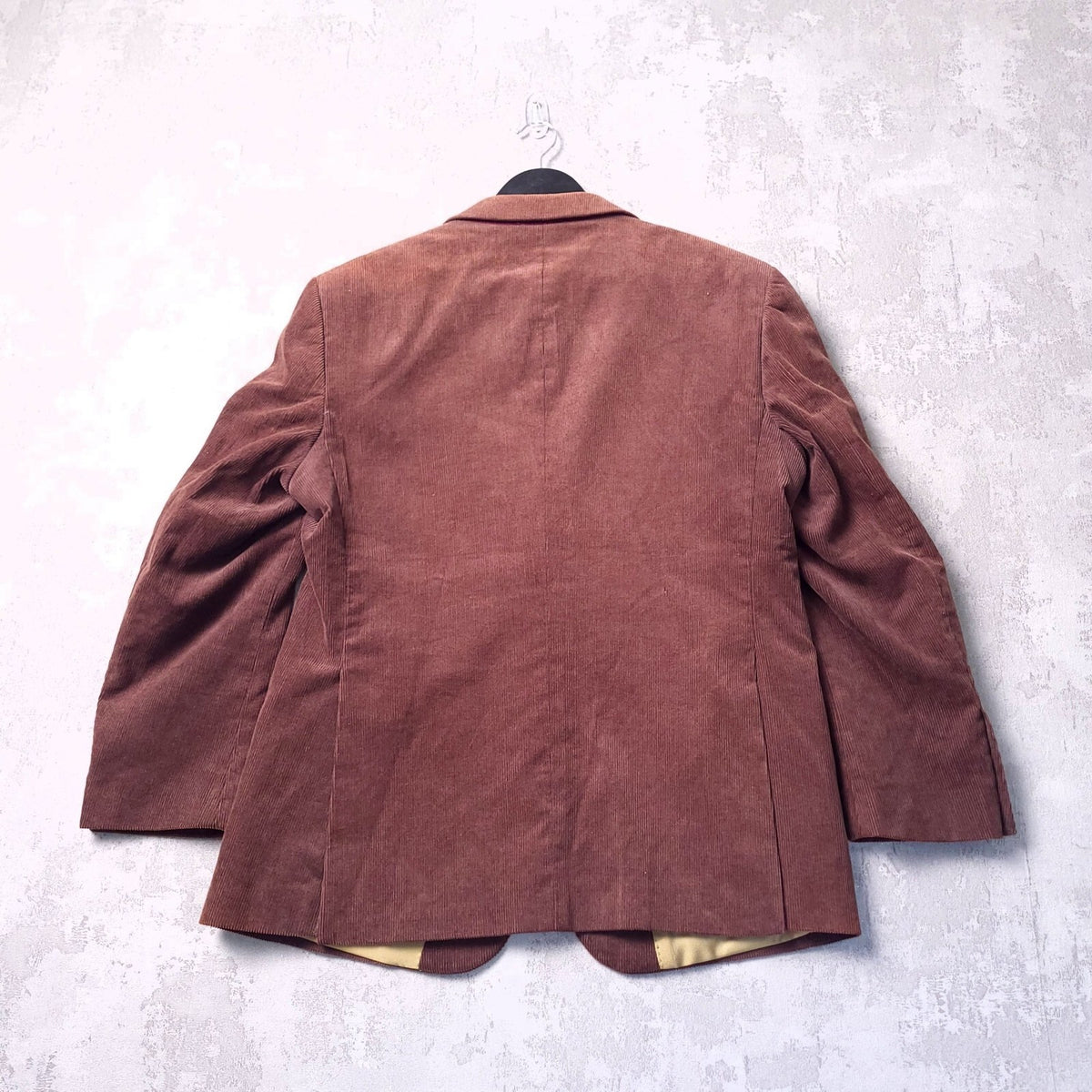 Samuel Windsor Corduroy Blazer Jacket Mens 40S Short Fit Brown Sport Coat