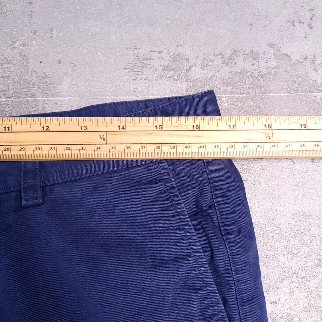 Spoke Heroes Chinos Trousers Build A Mens W33 L28 Regular Fit Navy Blue