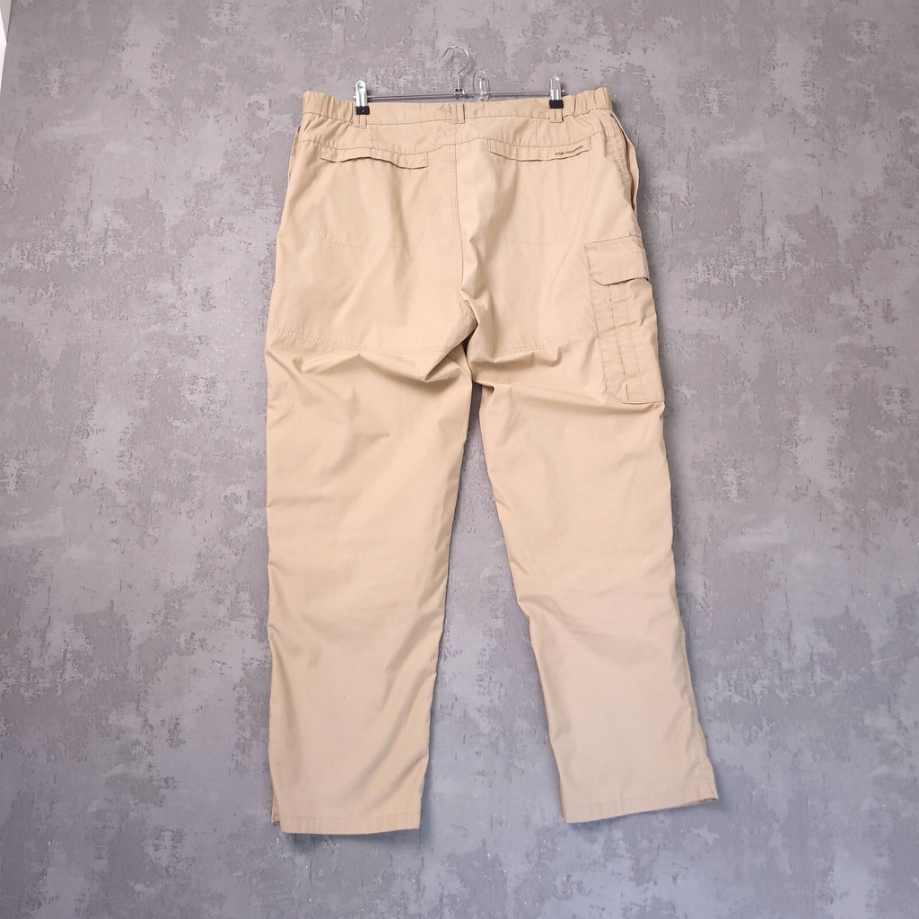Craghoppers Walking Trousers Mens 38R Regular Fit Beige Cargo Pocket Outdoor