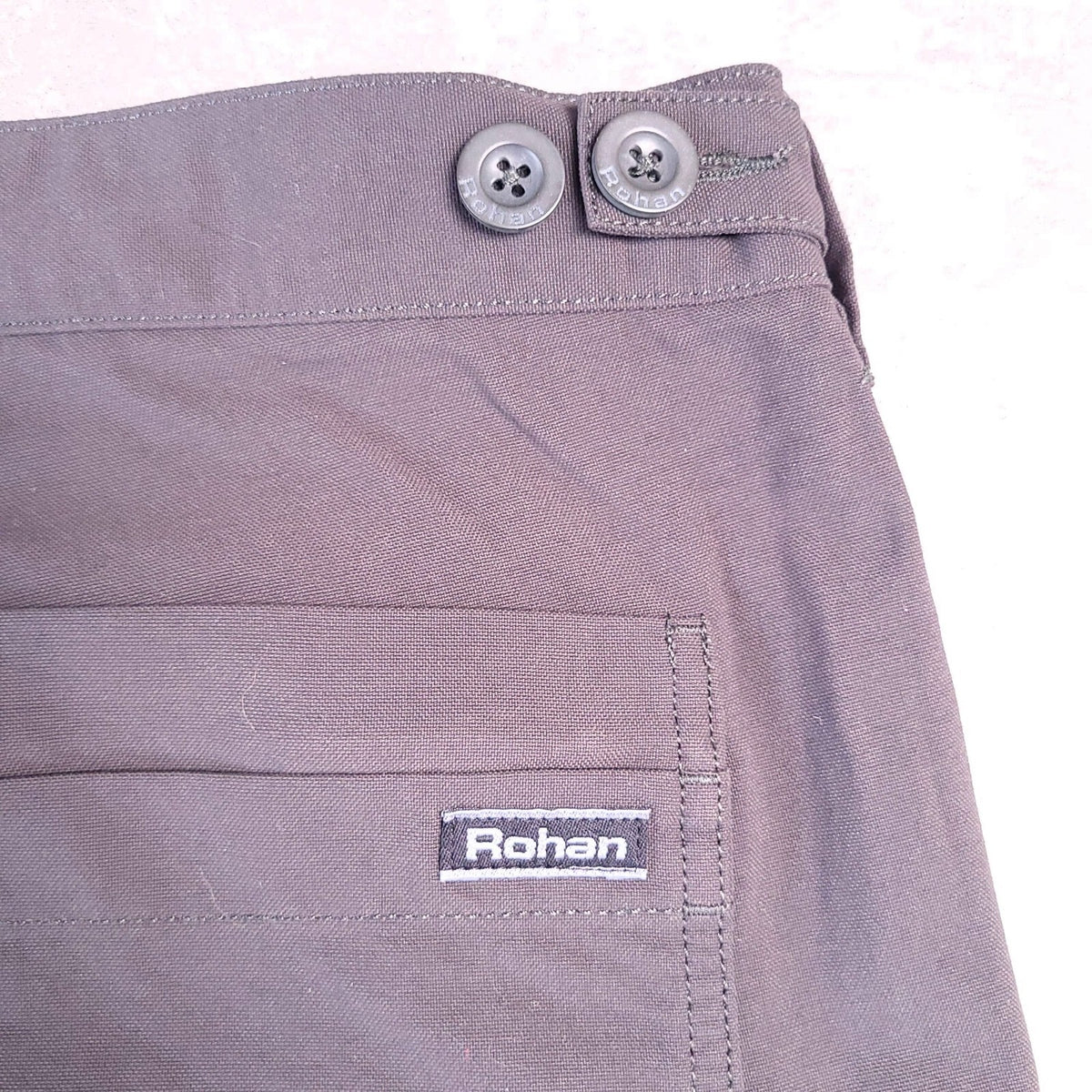Rohan Stronghold Trousers Mens W38 L30 Regular Fit Grey Walking Outdoor Chinos