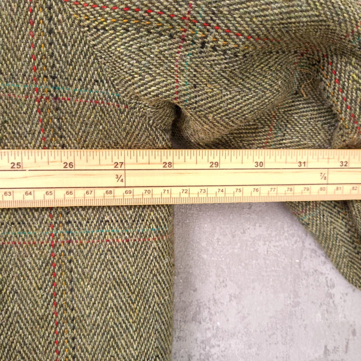 The Laird of Kilkelly Tweed Jacket Mens XXL Regular Olive Green Check Quilted