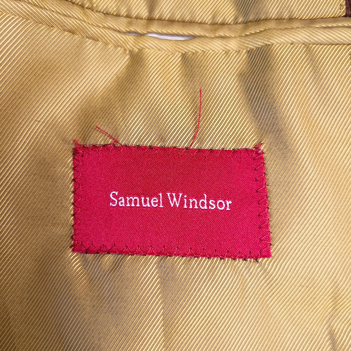 Samuel Windsor Corduroy Blazer Jacket Mens 40S Short Fit Brown Sport Coat
