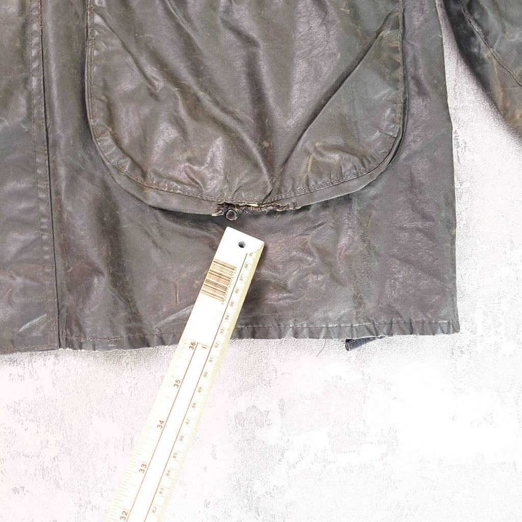 Barbour Wax Bedale Jacket Mens C48 Regular Olive Green Country Vintage