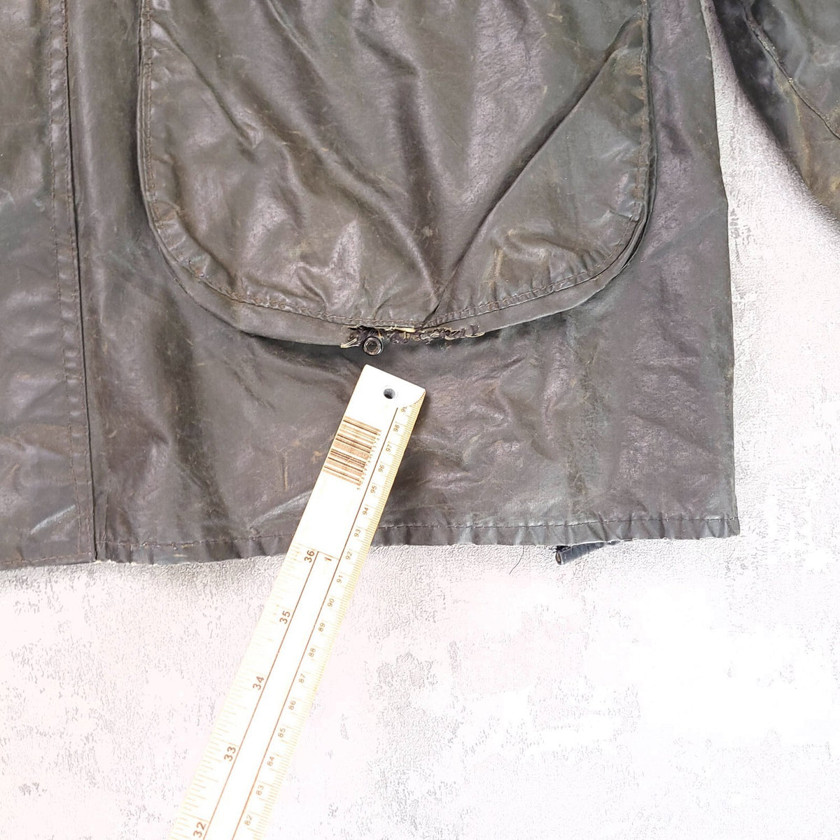 Barbour Wax Bedale Jacket Mens C48 Regular Olive Green Country Vintage