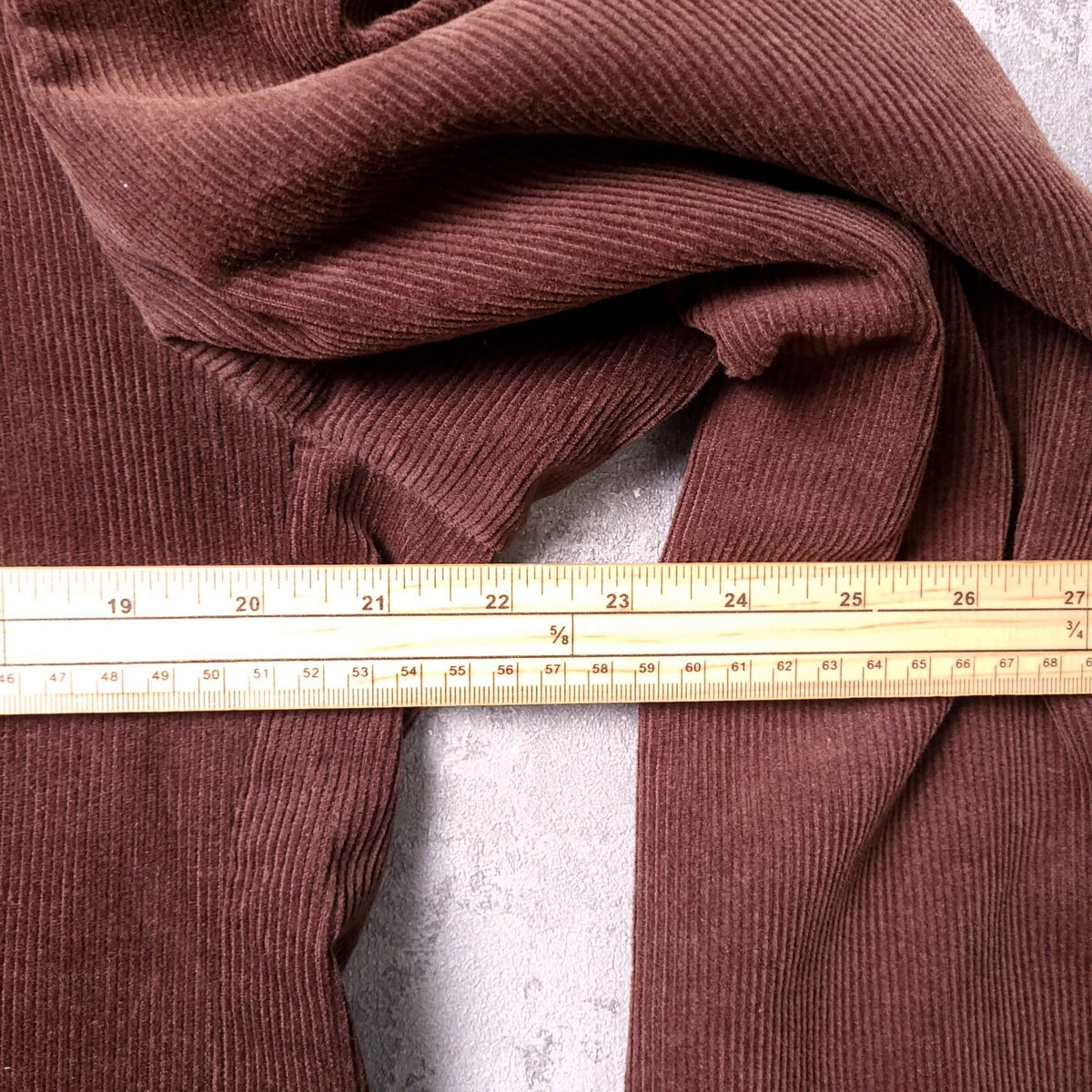 Samuel Windsor Corduroy Blazer Jacket Mens 40S Short Fit Brown Sport Coat