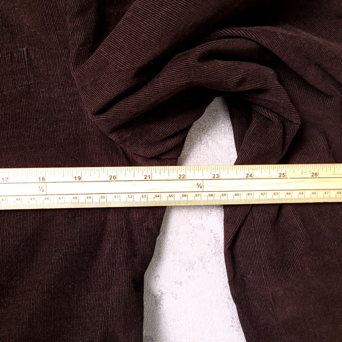 Lauren Ralph Lauren Corduroy Blazer Jacket Mens 42R Reg Fit Brown Elbow