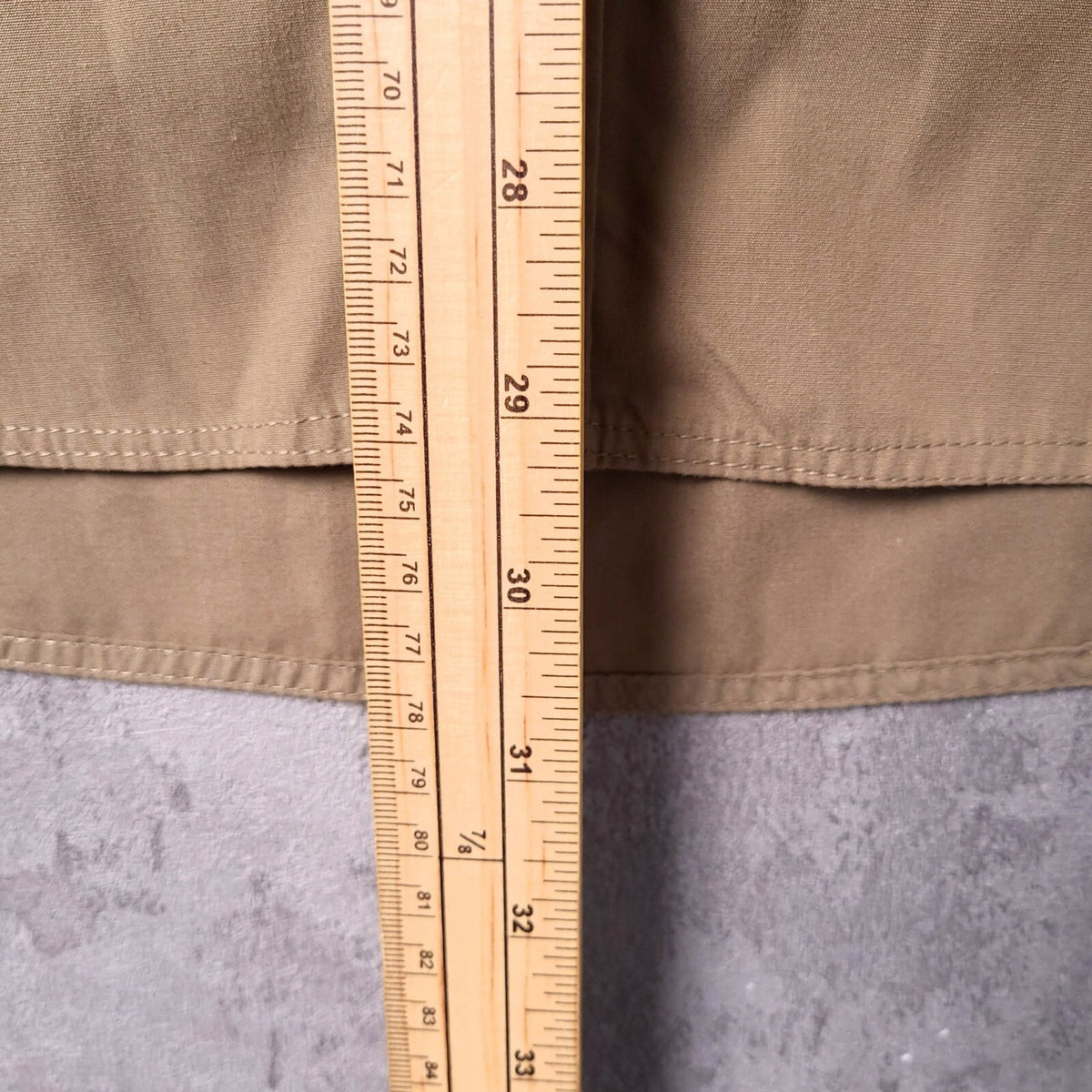 Craghoppers Shirt Mens XL Reg Fit Beige Short Sleeve Outdoor Hiking Travel Nosi