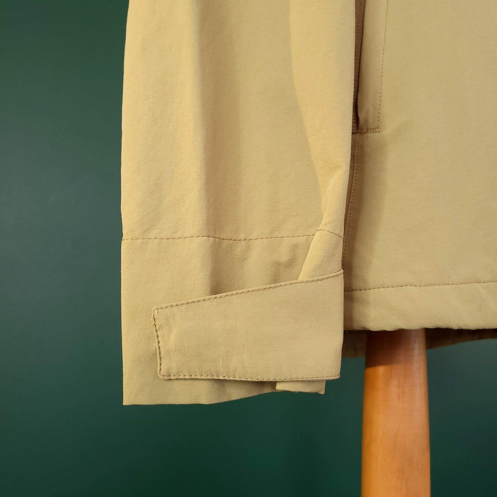 Rohan Crossborder Jacket Mens Small Tan Stretch Mesh Lined Windbreaker
