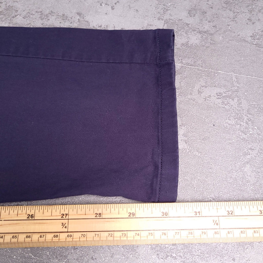 Fat Face Chinos Mens W34 L30 Navy Blue Reg Fit Trousers Cotton Stretch Heyshott