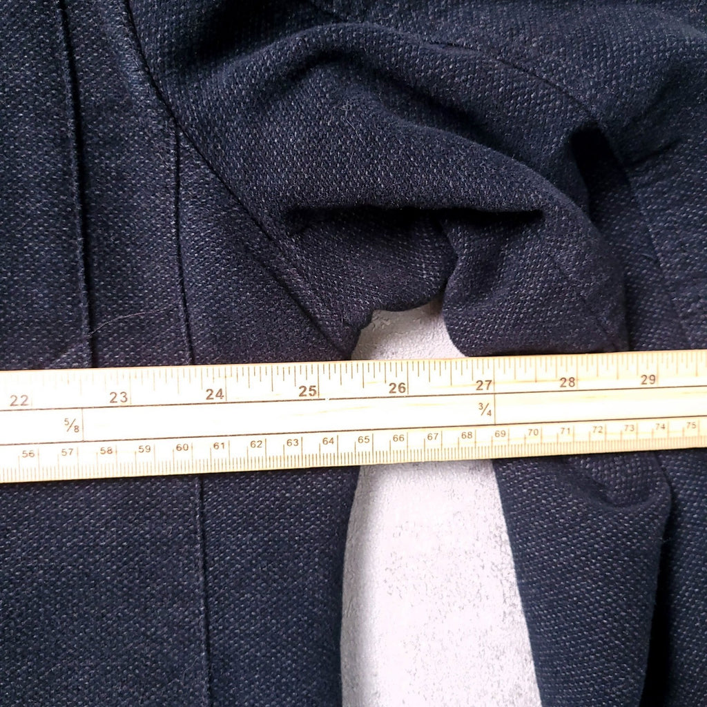 Marks & Spencer Autograph Moleskin Jacket Mens XXL Long Black Italian Fabric