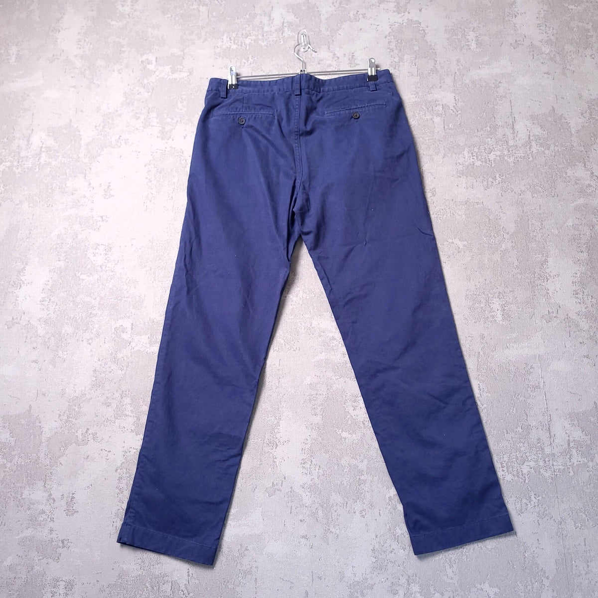 Spoke Heroes Chinos Trousers Build A Mens W33 L28 Regular Fit Navy Blue