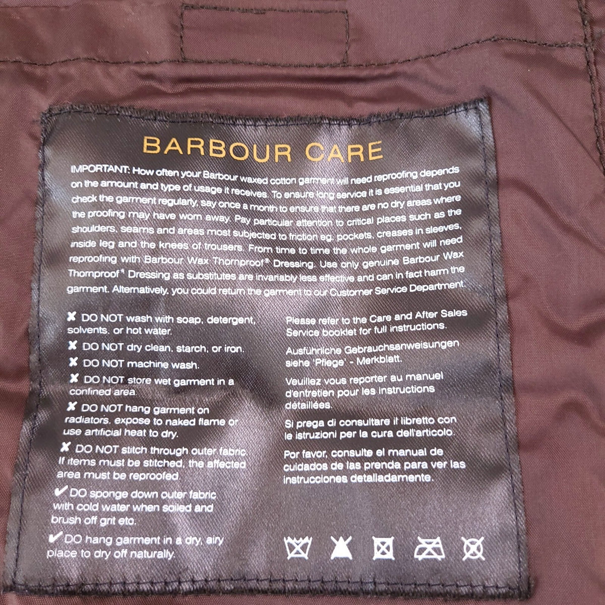 Barbour Corbridge Wax Jacket Mens XXL Regular Fit Brown Quilted Field Coat