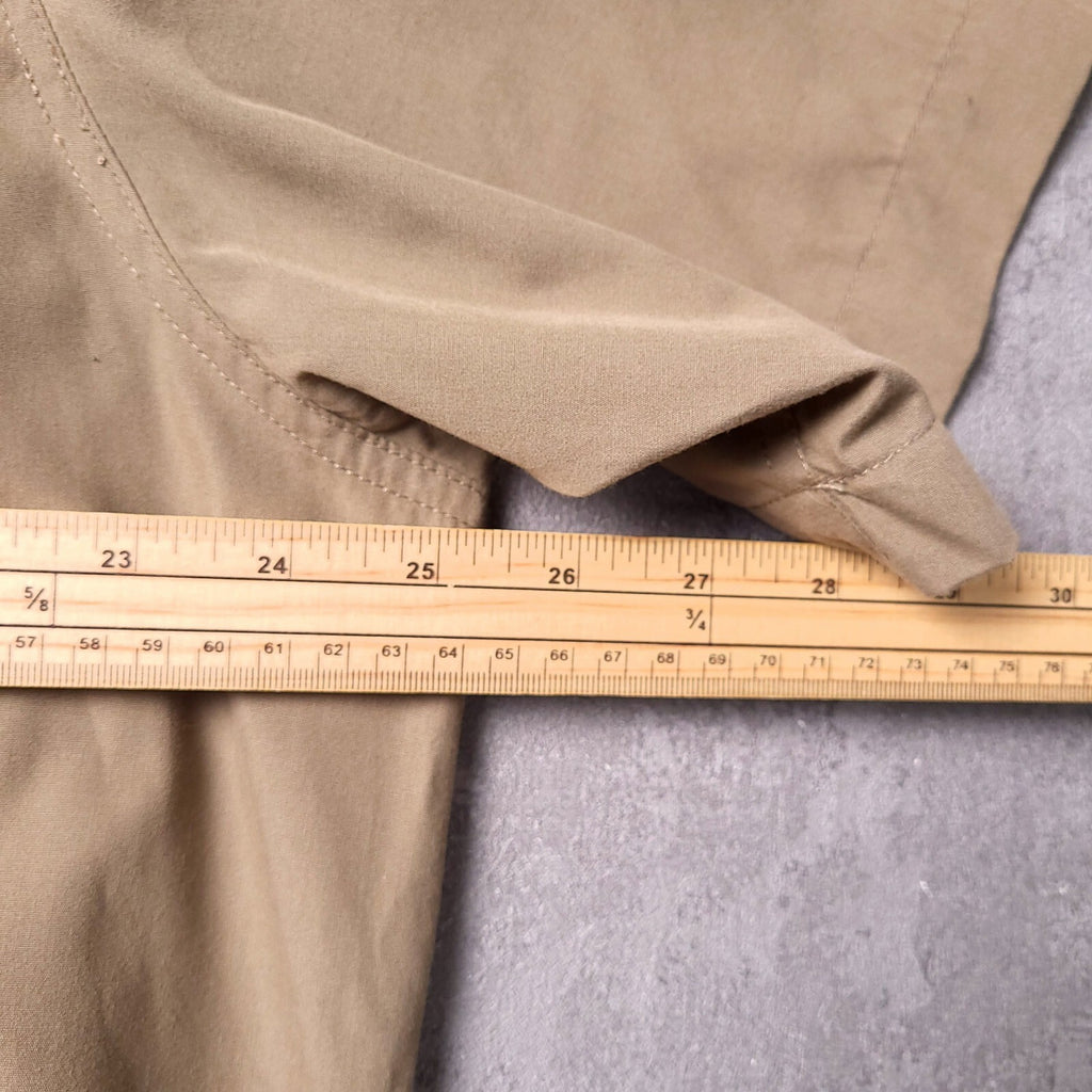 Craghoppers Shirt Mens XL Reg Fit Beige Short Sleeve Outdoor Hiking Travel Nosi