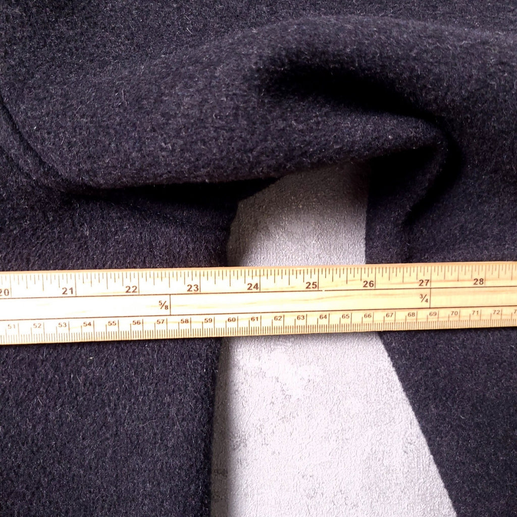 Original Montgomery Wool Duffle Coat Mens 44R Large Charcoal Hooded Jacket