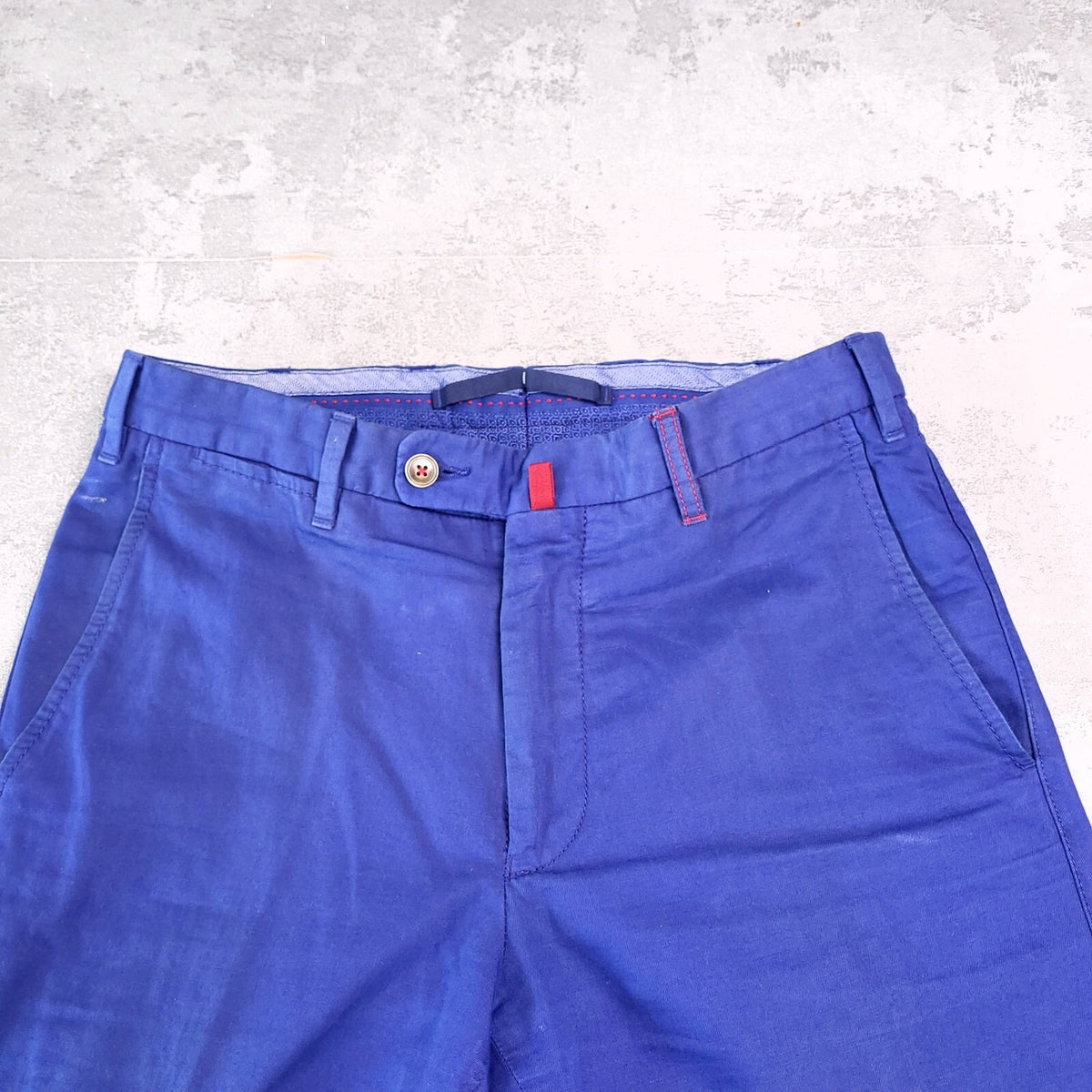 Trotter & Deane Trousers Chinos Mens W30 L28 Regular Fit Blue Limited Edition