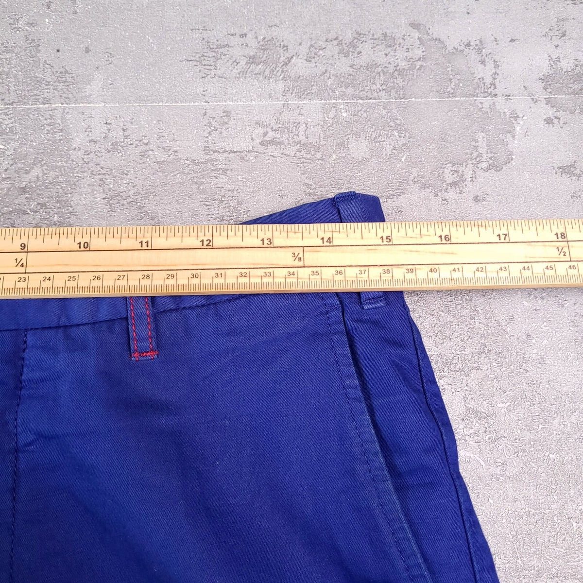 Trotter & Deane Trousers Chinos Mens W30 L28 Regular Fit Blue Limited Edition